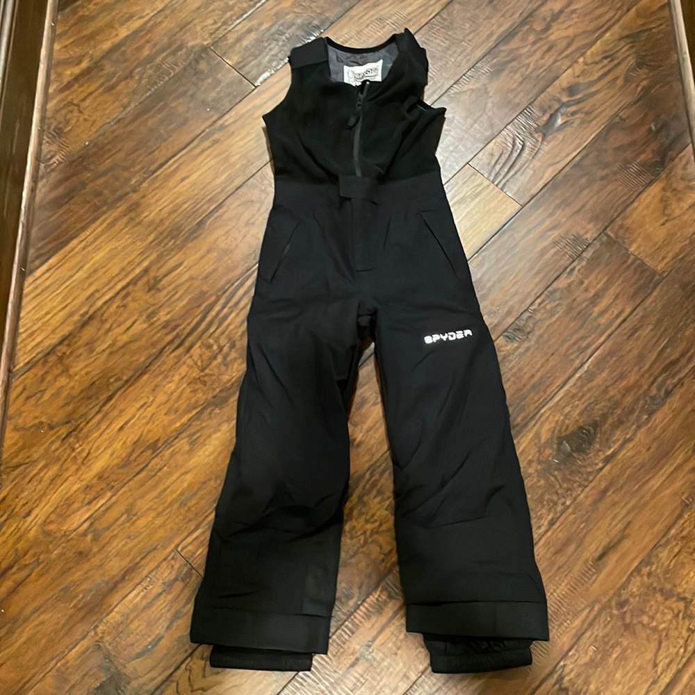 Boys Spyder ski bib